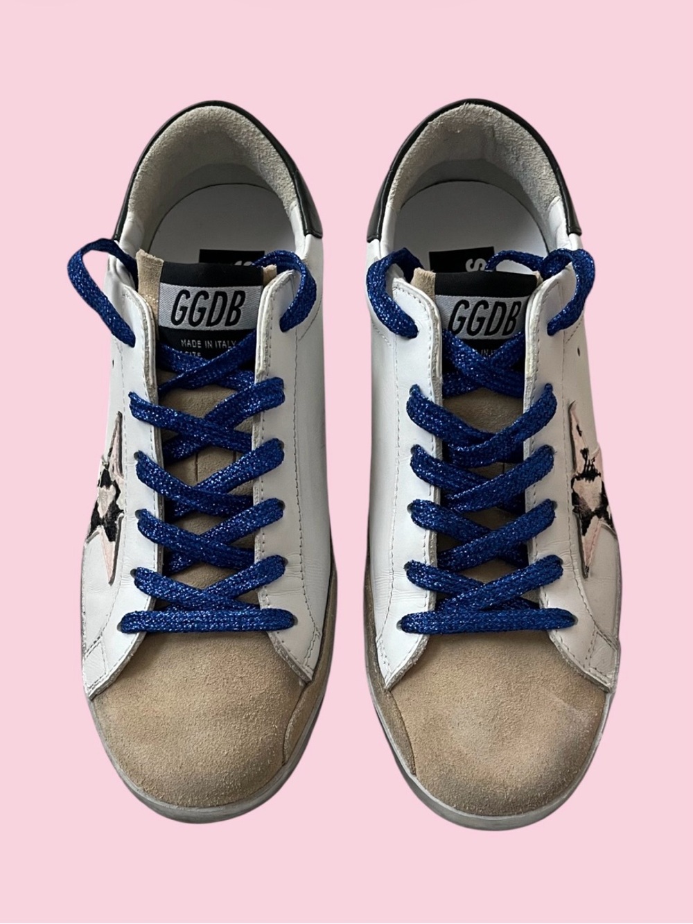 Women’s Golden Goose Superstar Python-Print Skater Sneakers EU 39 | US 8.5/9 - Picture 2 of 6